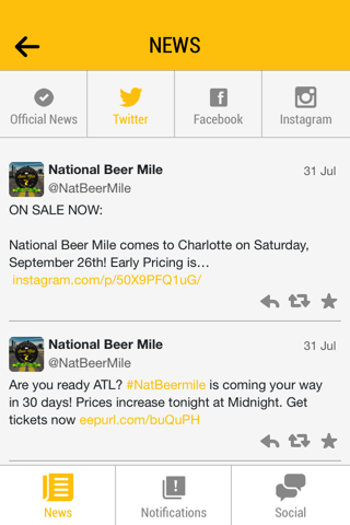 National Beer Mile screenshot 2