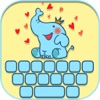 Cute Keyboard for Girls - Pink Keyboard Themes with Glitter Backgrounds and Fancy Font Changer