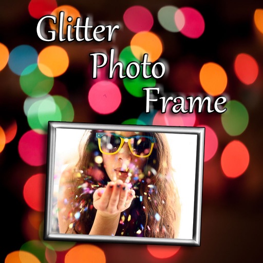 Latest Glitter Picture Frames & Photo Editor icon