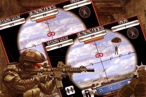 Military Paratrooper Shootout Training Pro screenshot 2