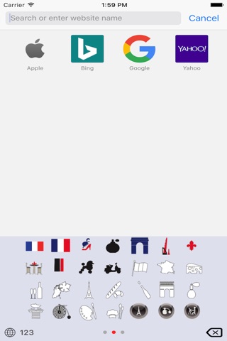 France Emoji Keys screenshot 2