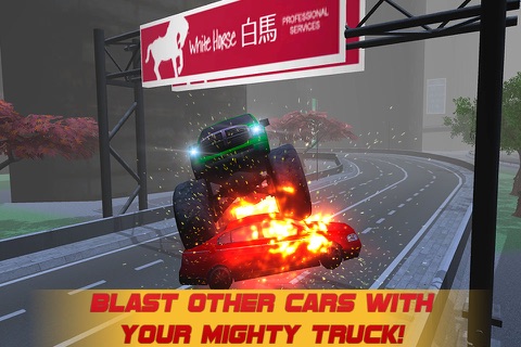 Extreme Monster Truck Racing 3D Free screenshot 3