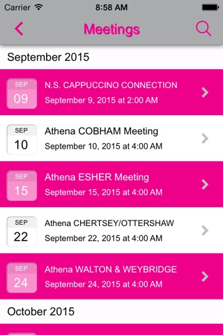 Athena Network North Surrey screenshot 2