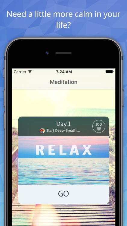 Relax Studio - Meditate, Relax, Breathe & Enjoy Simple Guided Mindfulness Stress Reduction screenshot-3