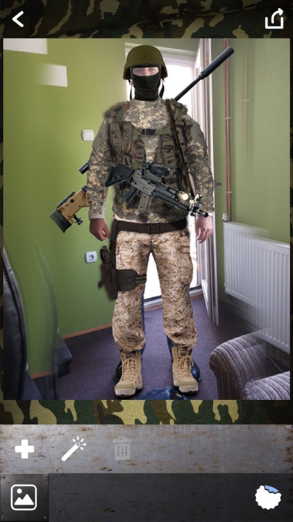 Military Suit Photo Montage – Army Uniform Picture Studio Editor for Soldiers screenshot-3