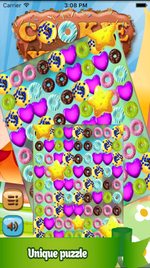 Yummy Cookies Candies-Best Matching 3 Candy Puzzle Games For(圖2)-速報App