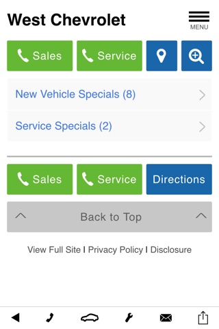 West Chevrolet Dealer App screenshot 4