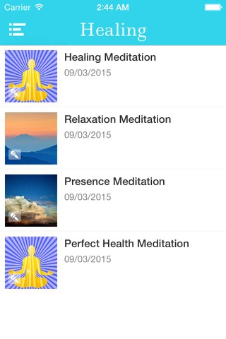 Healing Meditation and Perfect Health Visualization screenshot 2