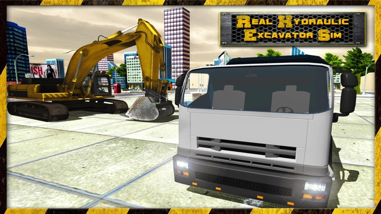 Real Hydraulic Excavator Simulator - Real Crane Operator & Sand Excavator Game screenshot-3