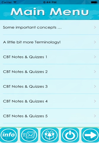 Cognitive Behavioral Therapy Exam Review screenshot 4