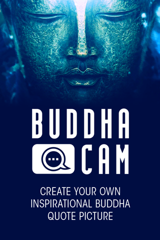 Buddha Cam daily yoga meditation quotes photo camera with buddhism words & filters screenshot 2