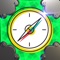 Compass-Free is a super simple compass that is very easy to read with a huge display showing you the direction and heading