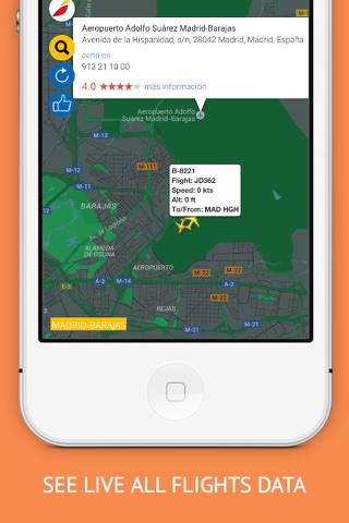 Spain Flights Free : Iberia, Air Europa, Easyjet Flight Tracker & Air Radar screenshot 2