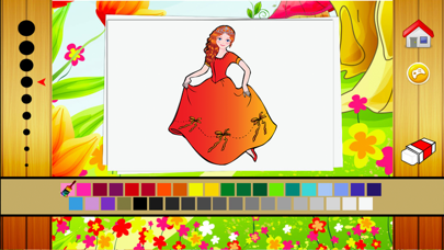 How to cancel & delete Princess Girls Coloring Book - All in 1 cute Fairy Tail Drawing and Painting Colorful for kids games free from iphone & ipad 2