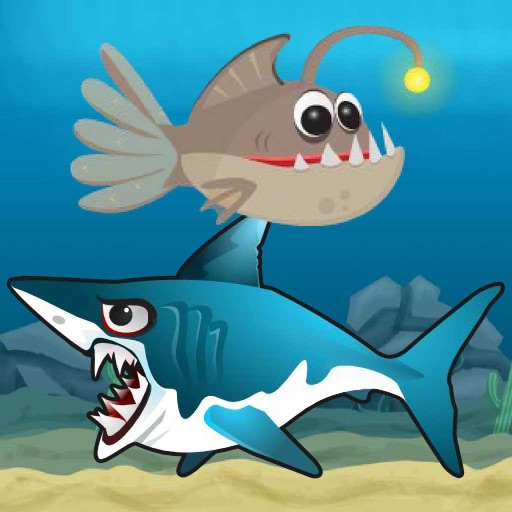 Lantern Fish Shark Attack Icon