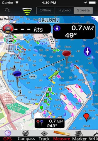 Melilla GPS Nautical Charts screenshot 3