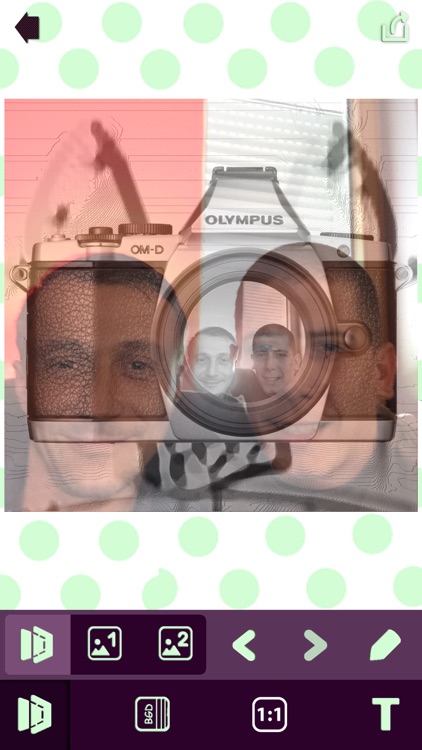 PIP & Text on Photo Booth – Picture in Picture Editor with Blender Camera Effects