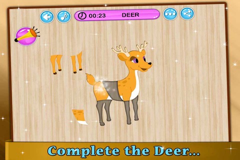 Kids Animals - Jigsaw Puzzle Game for Kids screenshot 3