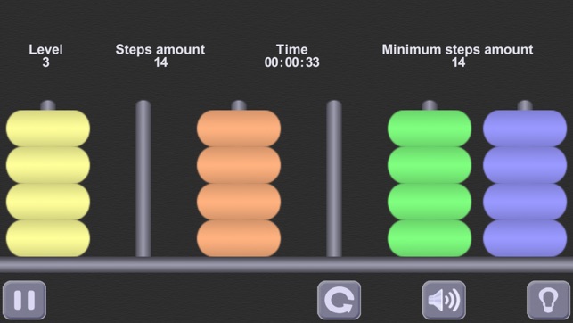 Color Heap Puzzle. Hanoi Tower(圖3)-速報App