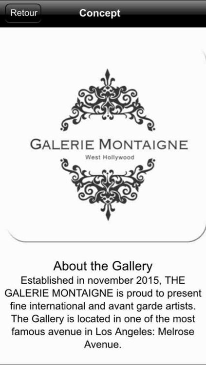 La Galerie Montaigne