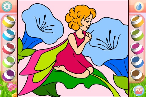 Fairies Coloring Book + screenshot 2