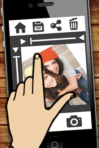 White Frame for Photos effect screenshot 3