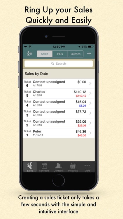 Ring It Up: Invoicing POS for iPhone screenshot-0