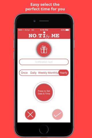 NO.TIfy.ME For Men Daily Tasks Manager Todo List & Reminders screenshot 3