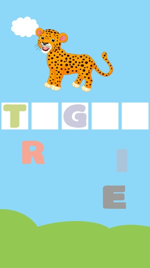 简单 动物 拼字 游戏 - 英语 词汇 学习 对于 幼儿 & 幼儿园 1 to 
