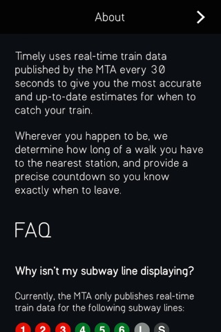 Timely - NYC Subway Tracker screenshot 4