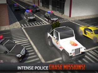 Bank Robbery Real Car Driver Escape Shooting Game, game for IOS