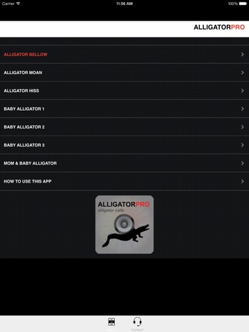 REAL Alligator Calls and Alligator Sounds for Calling Alligators - (ad free) BLUETOOTH COMPATIBLE screenshot 2