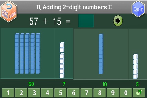 Second Grade Cube Math screenshot 2