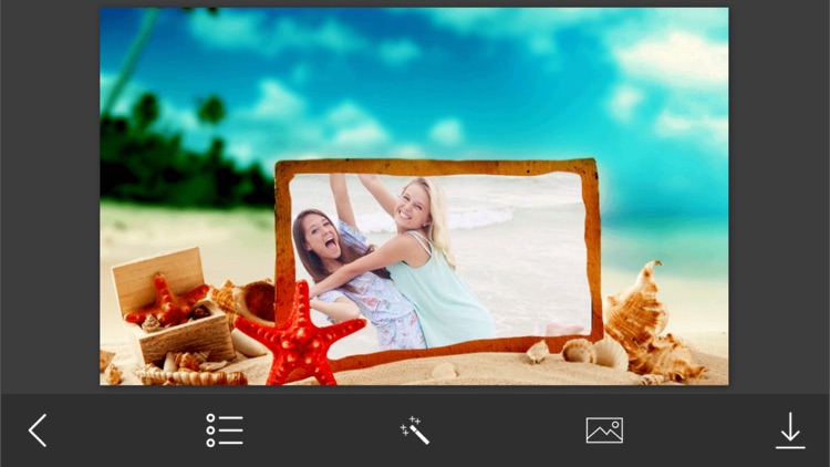 Beach Photo Frame - Amazing Picture Frames & Photo Editor