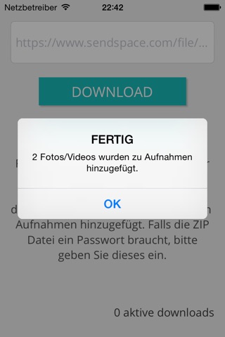 GetSpace - Download SendSpace Photos, Videos and ZIP files screenshot 4