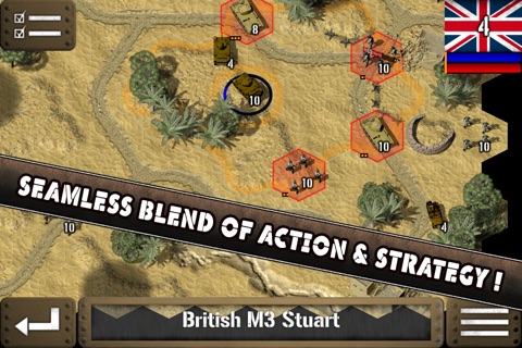 Tank Battle: North Africa Lite screenshot 4
