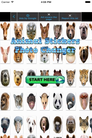 Animal Sticker Photo Changer screenshot 3