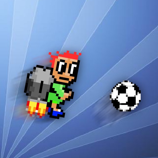 Jetpack Dribble Hero - endless soccer ball kick Icon