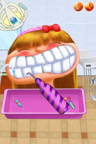 Cute Dentist @ Little Doctor Nose Office:Fun Baby Hair Salon and Spa Kids Teeth Games For Girl. screenshot 4