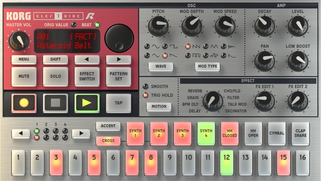 KORG iELECTRIBE for iPhone(圖2)-速報App