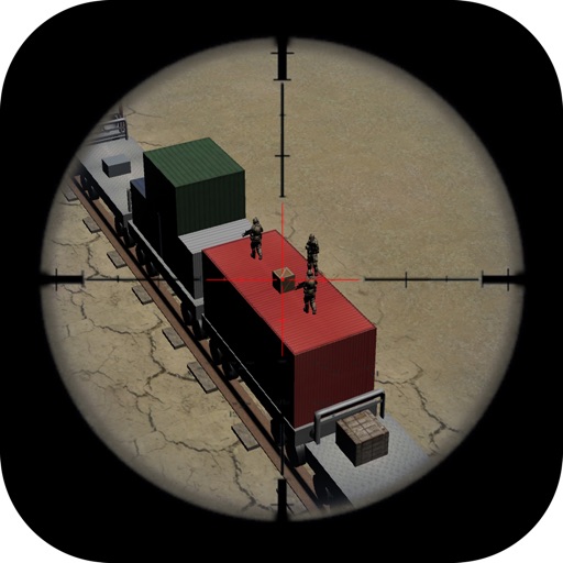 Best Sniper Shooter - Furious Train Sniper 3D Icon