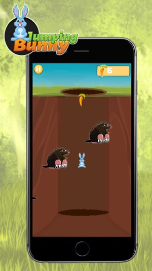 Jumping Bunny 2D - Dodge The Enemy, Tap to Hop and Bounce To(圖3)-速報App