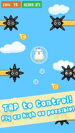 Chicken Bubble - A summer trip in the sky!(圖2)-速報App