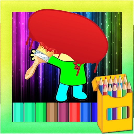 Coloring Page Episode Pocoyo Version iOS App