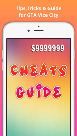 Cheats for GTA vice city