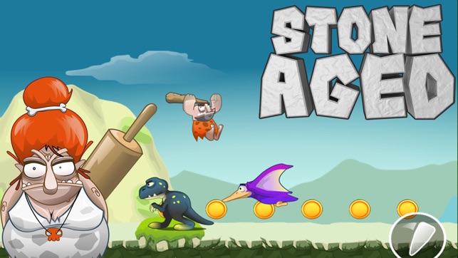 Stone Aged - Caveman Runner In Super Stone Age World(圖1)-速報App