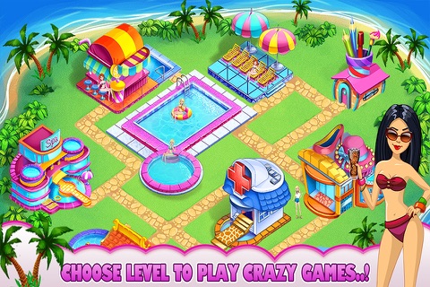 Pool Party Splash - Crazy Princess Swimming - VIP Girls Game screenshot 2