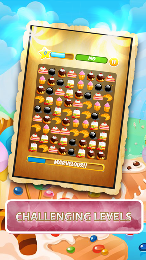 Pastry Cookies- Match 3 Puzzle Game(圖2)-速報App