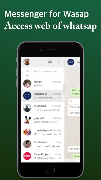 Messenger For Whatsapp Web for iPad & iPhone Pro Screenshot 2