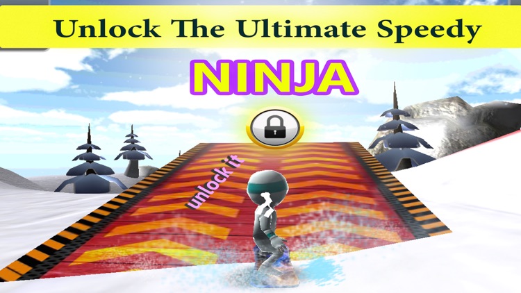 Super ninja snowboard 2016 : new free Snowboarding running & jumping game For Family Adult’s & Boy’s & Girl’s & Kid’s ninja Challenge screenshot-3